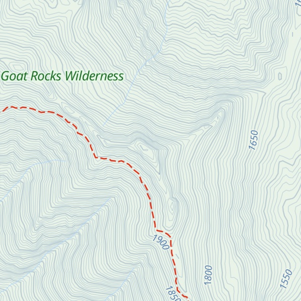 Map of Chimney Rock
