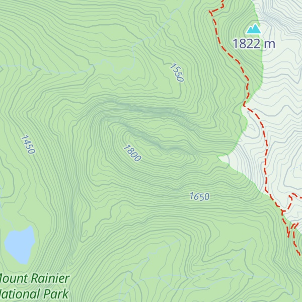 Map of Binary Mtn