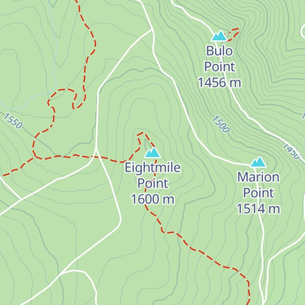 Map of Eightmile Point