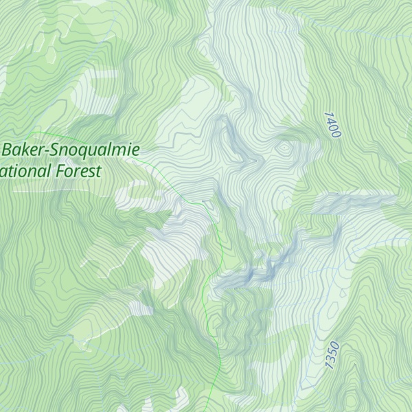 Map of Logger Butte