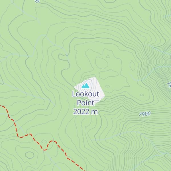 Map of Lookout Point