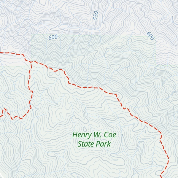 Map of Rock House Ridge