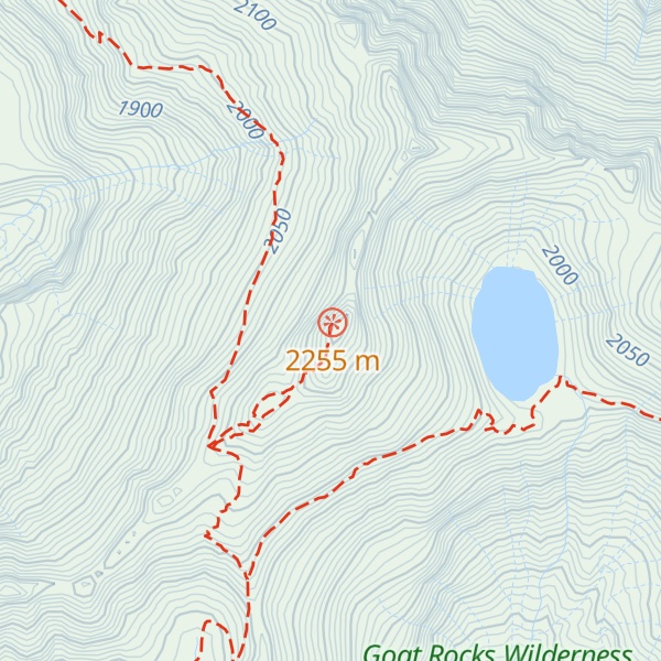 Map of Hawkeye Point