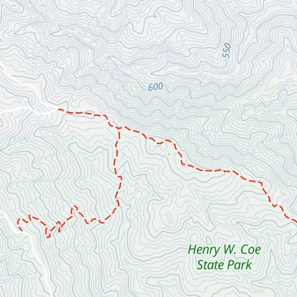 Map of Hat Rock