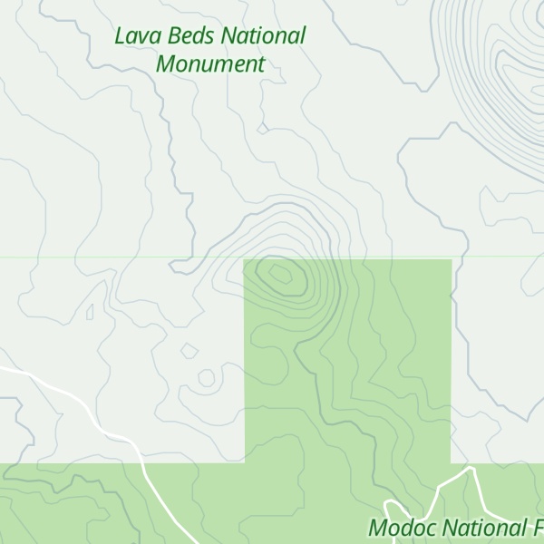 Map of Boundary Butte