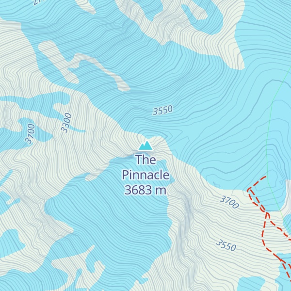 Map of The Pinnacle