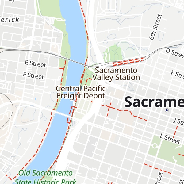 Map of Visitors Center