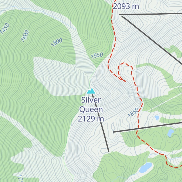 Map of Silver Queen