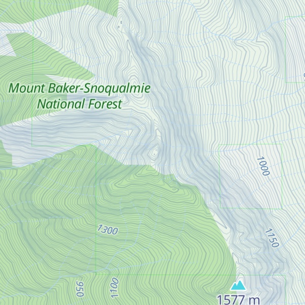 Map of Red Mountain