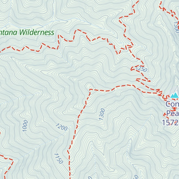 Map of Twin Peak