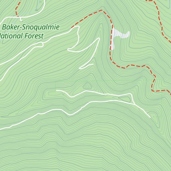 Map of Scout Patrol Peak