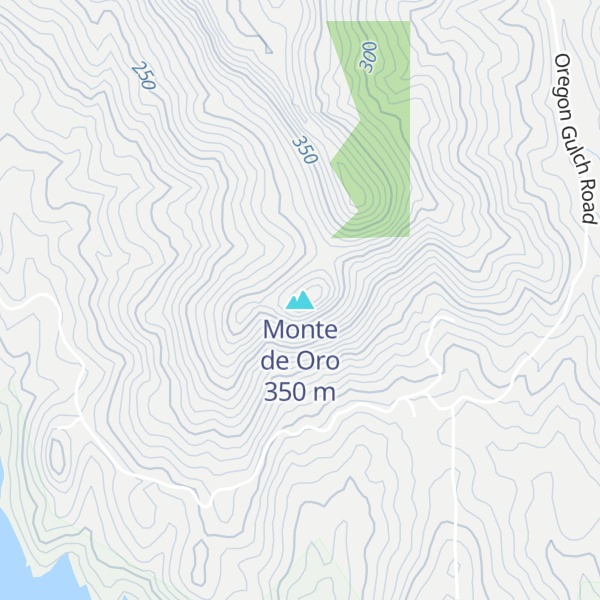 Map of Monte de Oro