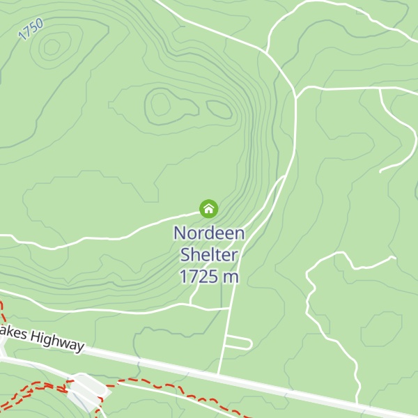 Map of Nordeen Shelter