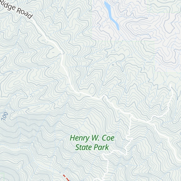 Map of Blue Ridge
