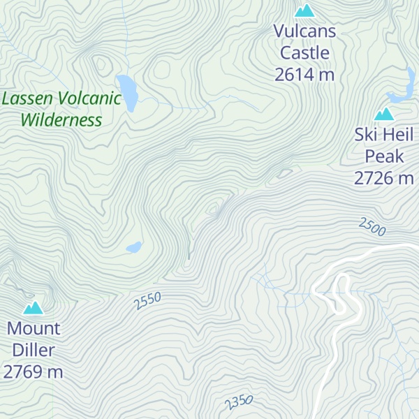 Map of Pilot Pinnacle