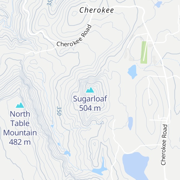 Map of Sugarloaf
