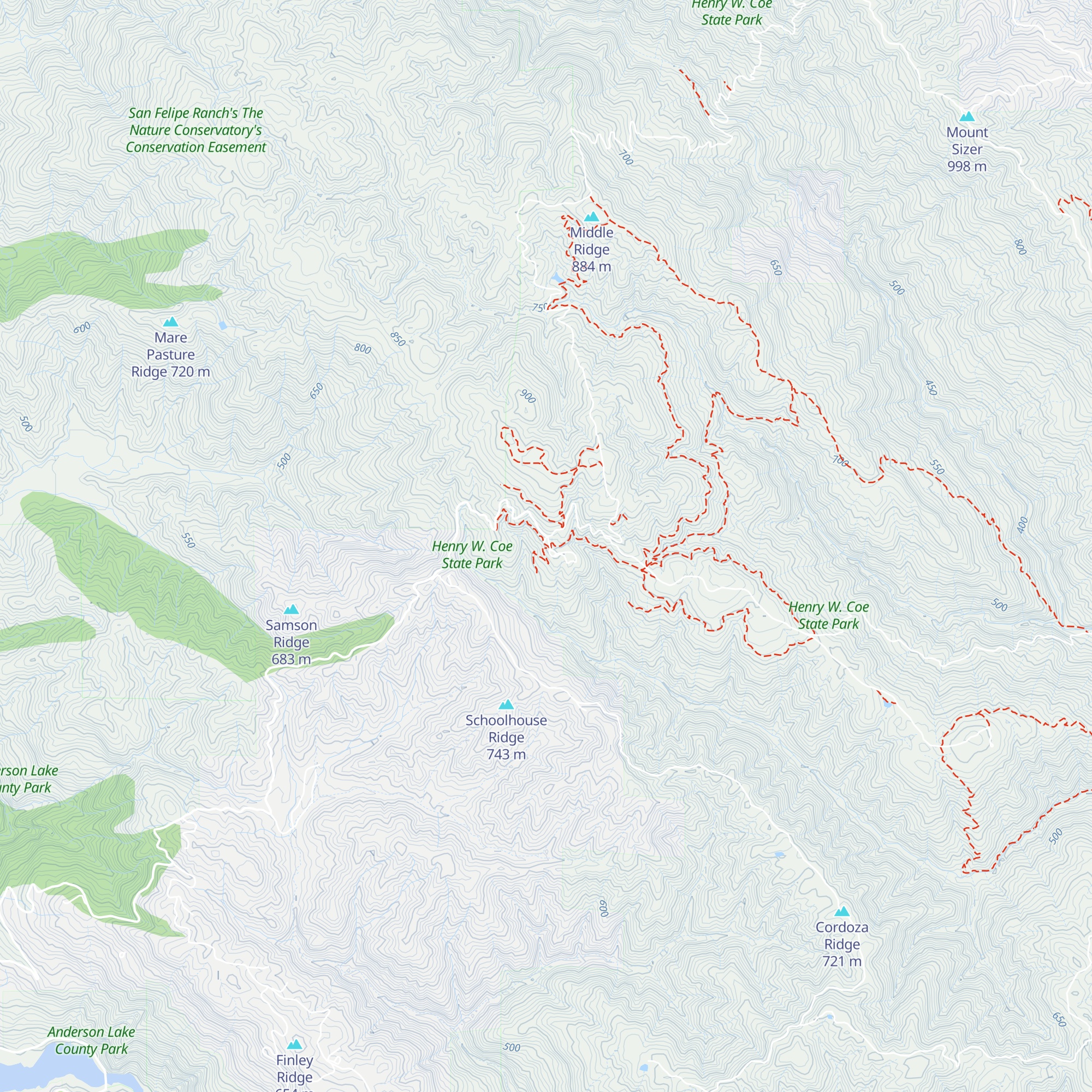 Visitor Center map