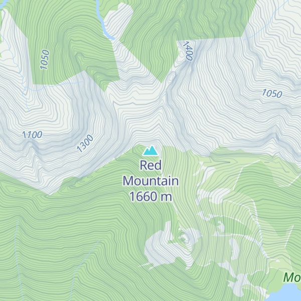 Map of Red Mountain