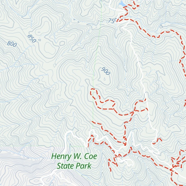 Map of Pine Ridge