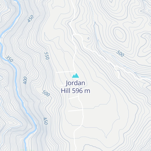 Map of Jordan Hill