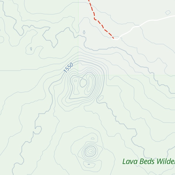 Map of Bearpaw Butte