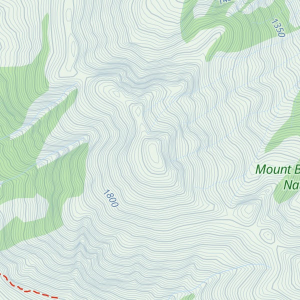 Map of Granite Mountain