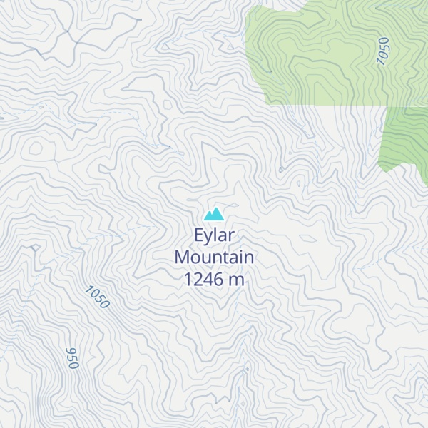 Map of Eylar Mountain