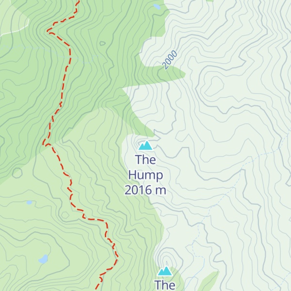 Map of The Hump