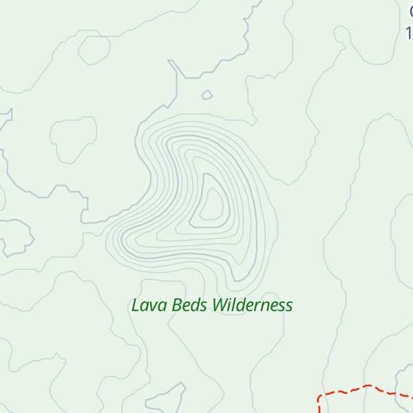 Map of Eagle Nest Butte