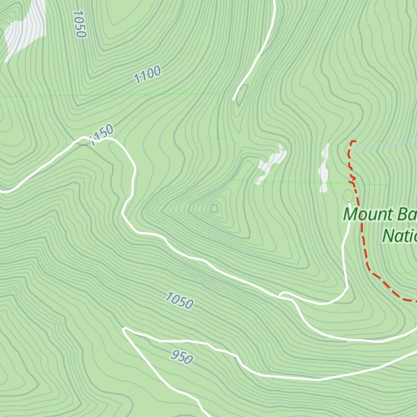 Map of Mount Gardner