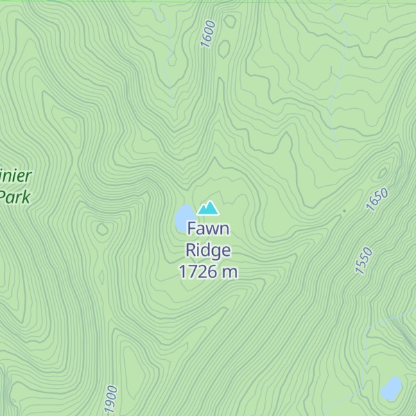 Map of Fawn Ridge