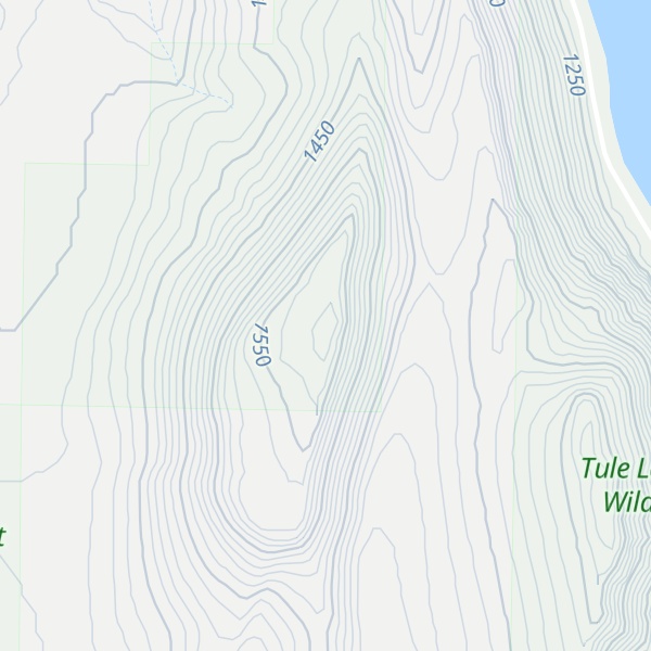 Map of Barntop Mountain