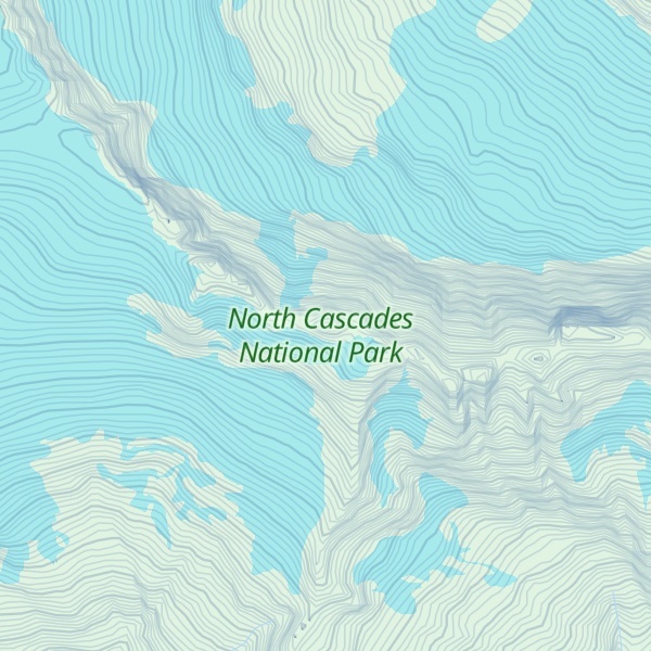 Map of Jagged Ridge