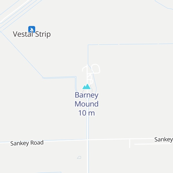Map of Barney Mound