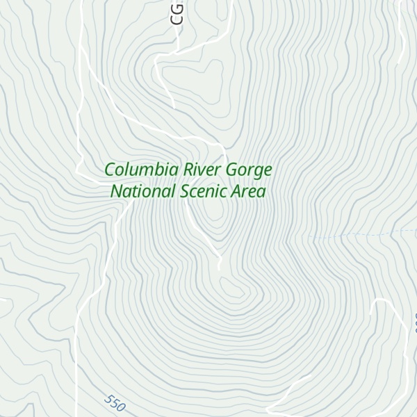 Map of Underwood Mountain