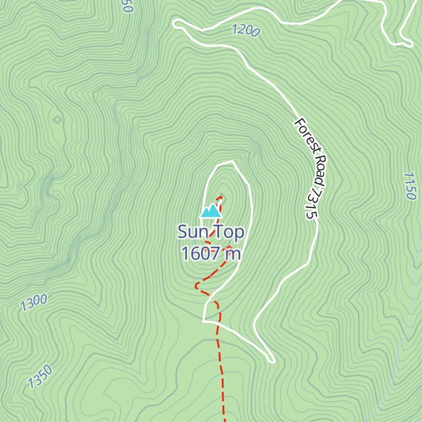 Map of Sun Top