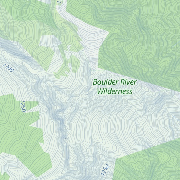 Map of Jumbo Mountain
