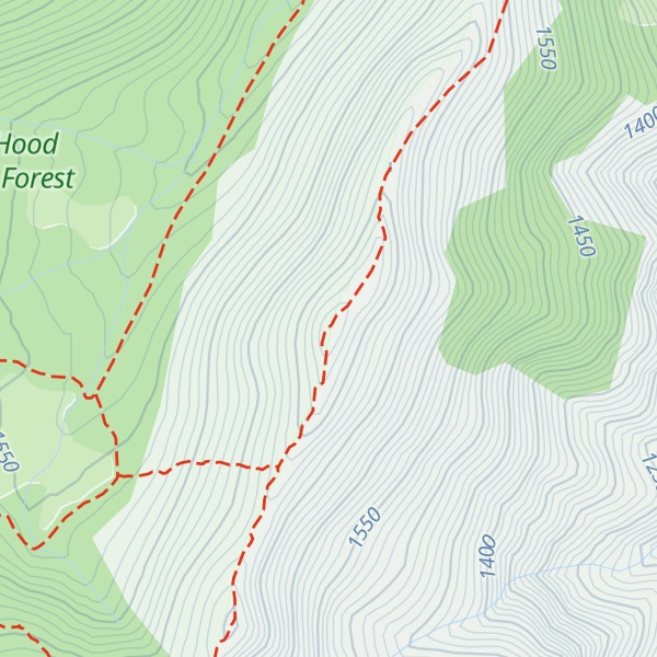 Map of Bluegrass Ridge