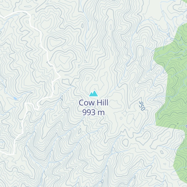 Map of Cow Hill