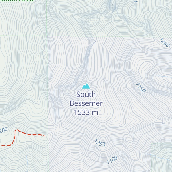 Map of South Bessemer
