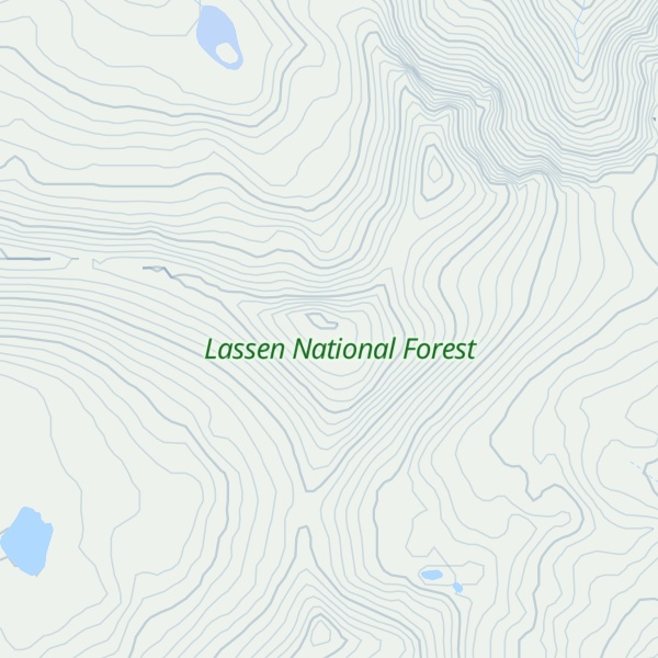 Map of Turner Mountain