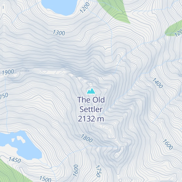Map of The Old Settler