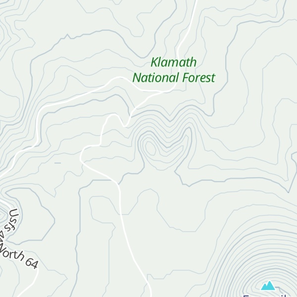 Map of Lookout Butte