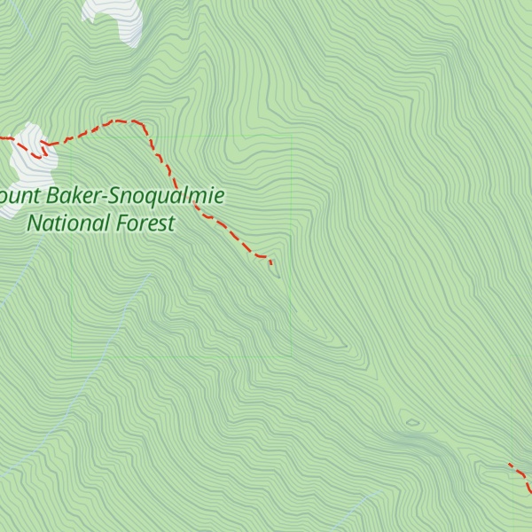 Map of Dirtybox Peak