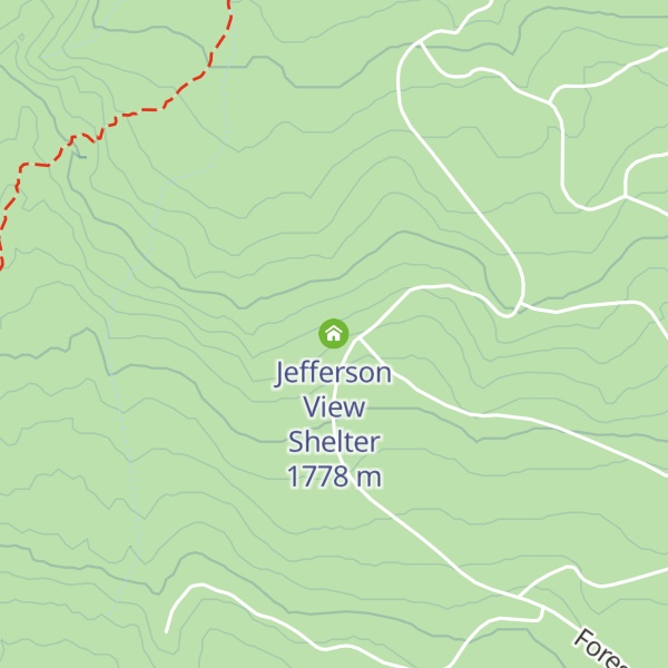 Map of Jefferson View Shelter