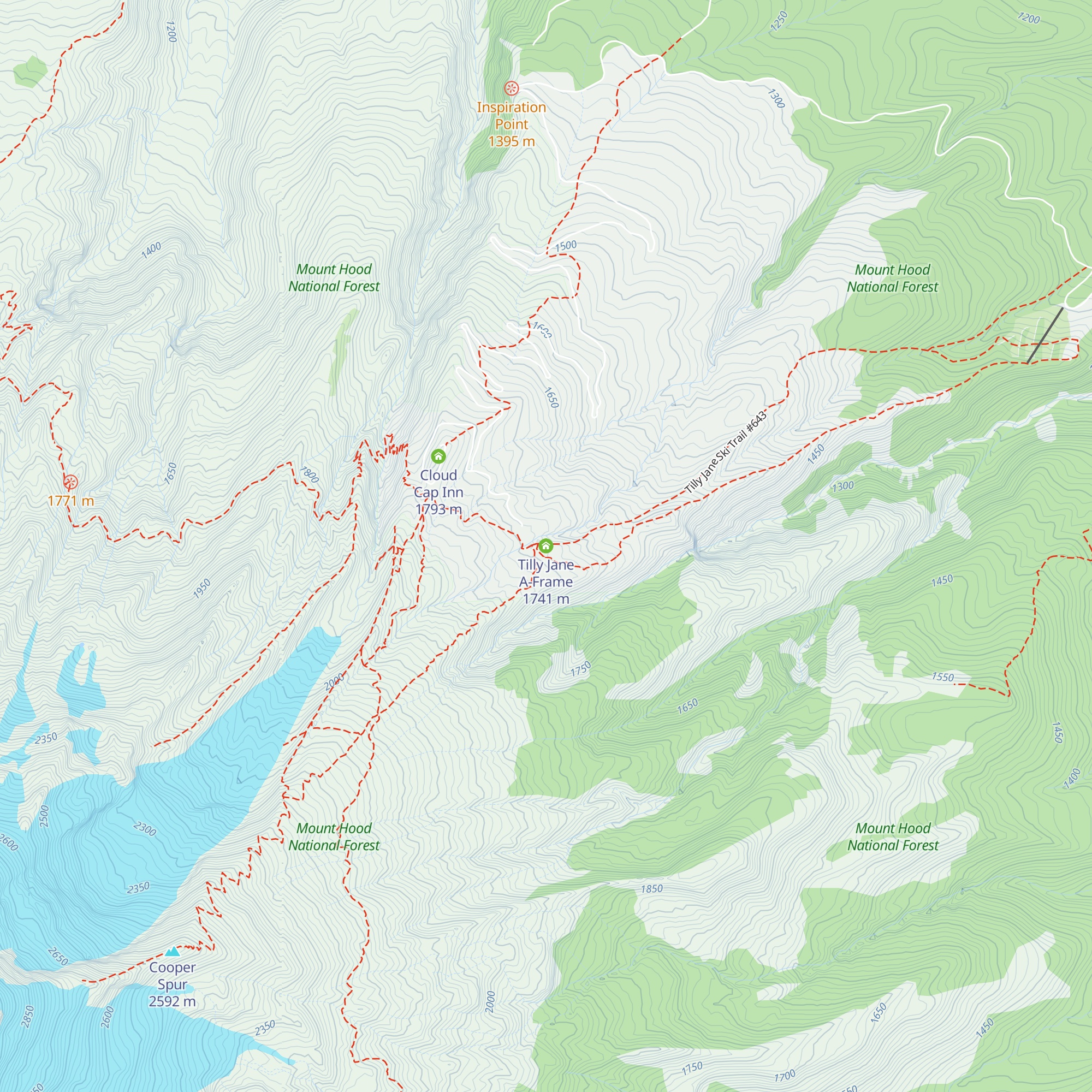 Tilly Jane A-Frame map