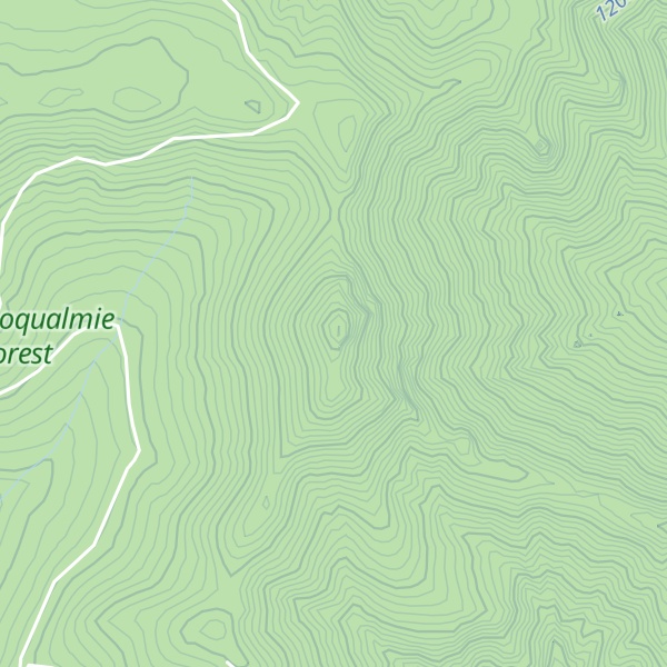 Map of Huckleberry Ridge