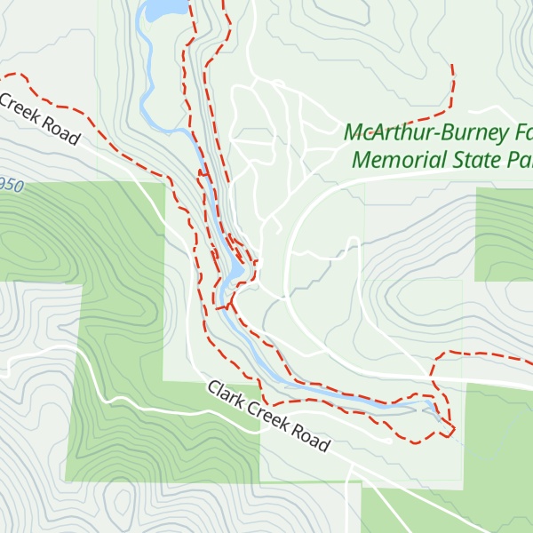 Map of Visitor Center