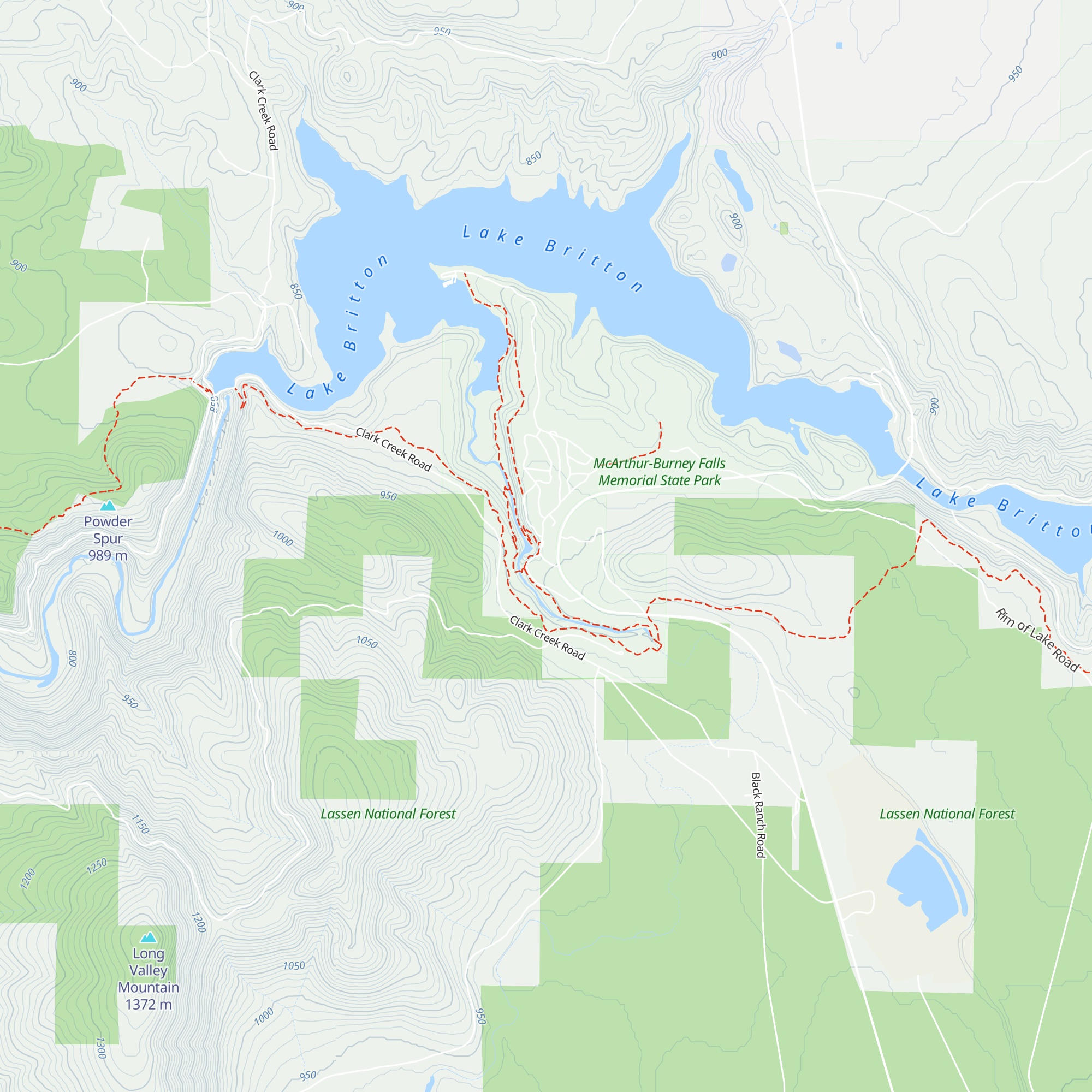 Visitor Center map