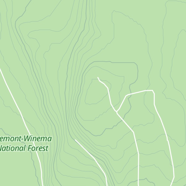 Map of String Butte